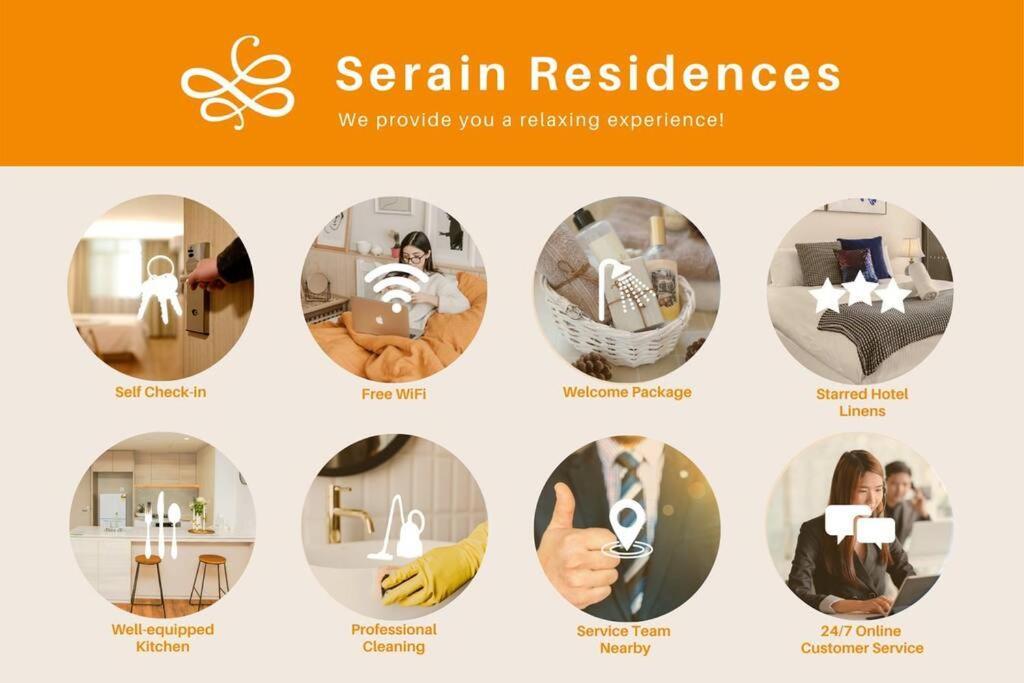 Serain Residences On 9 Hamilton Avenue Gold Coast Dış mekan fotoğraf